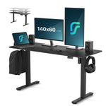 Flowsense Zit Sta Bureau  - 140 x 60 cm