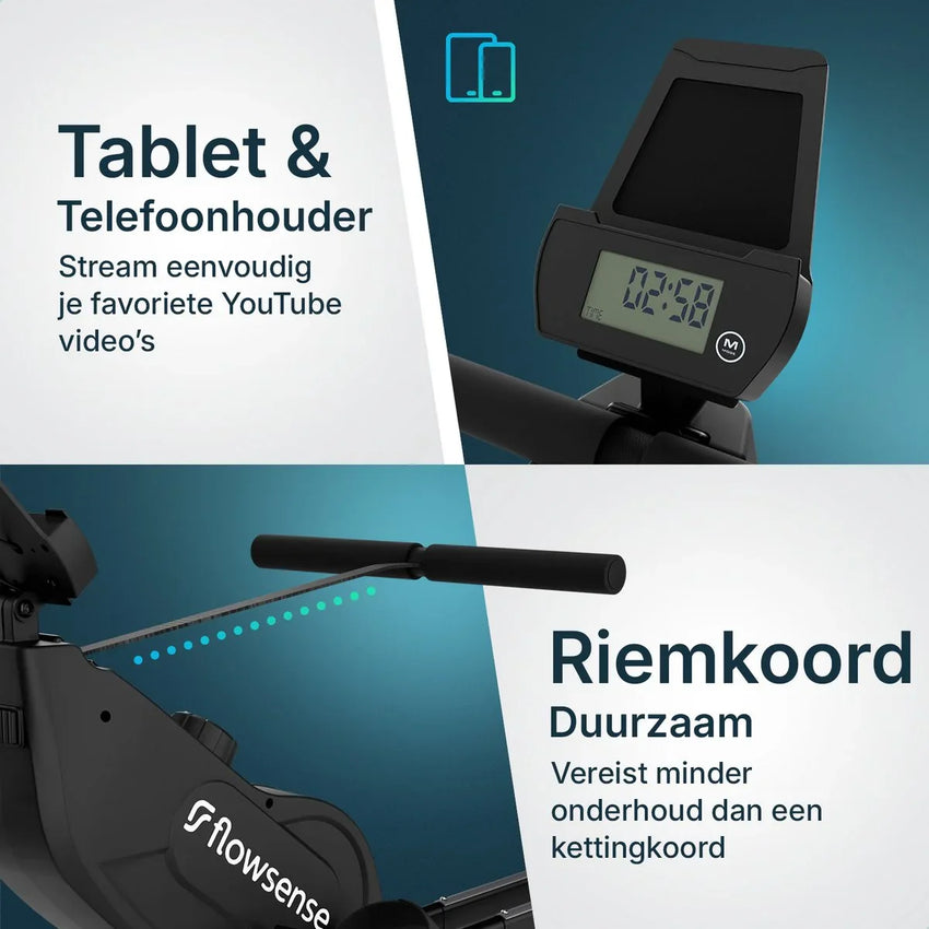 Flowsense Elvora Edge Roeimachine