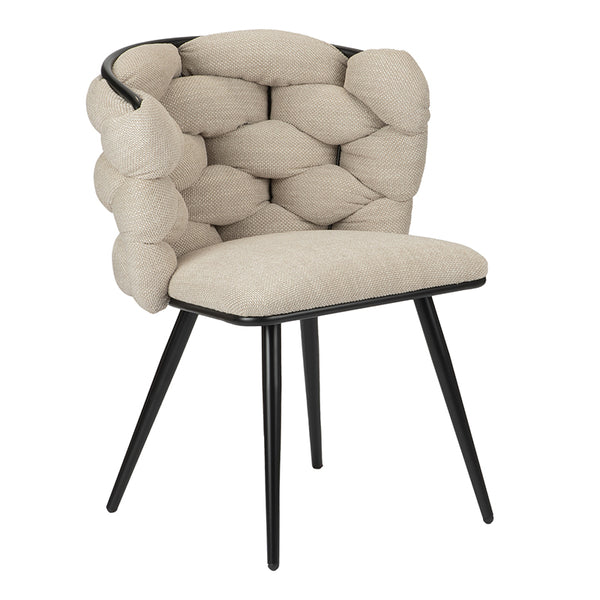 Design eetkamerstoel Rock Beige (2 stuks)