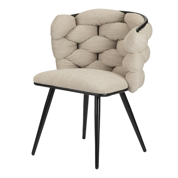Design eetkamerstoel Rock Beige (2 stuks)