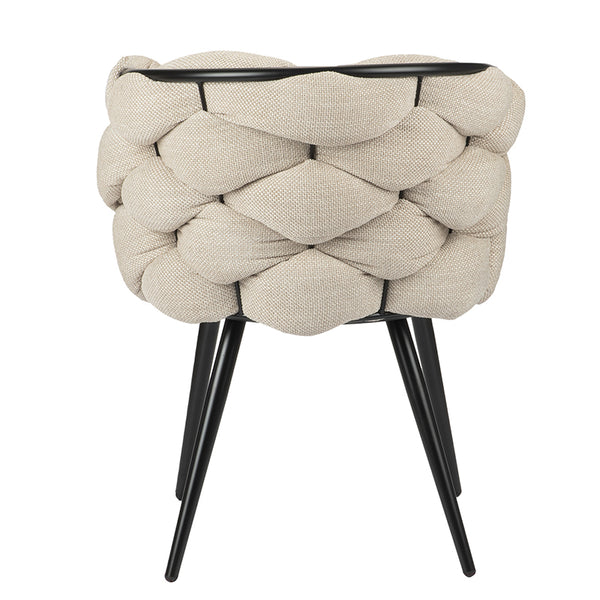 Design eetkamerstoel Rock Beige (2 stuks)