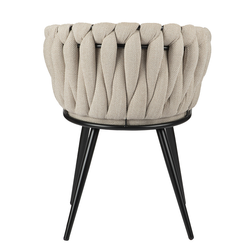 Design eetkamerstoel Wave Beige (2 stuks)