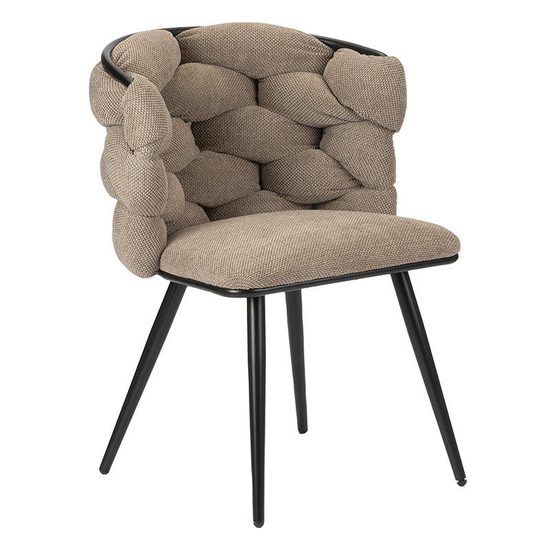 Design eetkamerstoel Rock Brown (2 stuks)