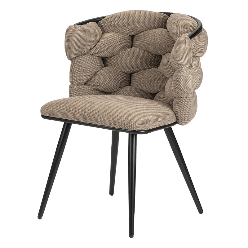 Design eetkamerstoel Rock Brown (2 stuks)