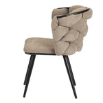 Design eetkamerstoel Rock Brown (2 stuks)