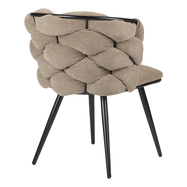 Design eetkamerstoel Rock Brown (2 stuks)