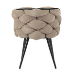 Design eetkamerstoel Rock Brown (2 stuks)