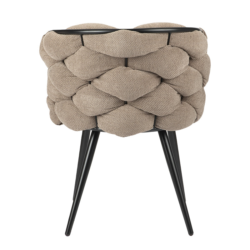 Design eetkamerstoel Rock Brown (2 stuks)