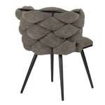 Design eetkamerstoel Rock Taupe (2 stuks)