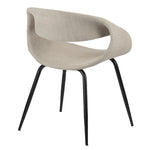 Design eetkamerstoel Whale Beige (2 stuks)
