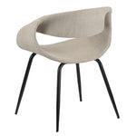Design eetkamerstoel Whale Beige (2 stuks)