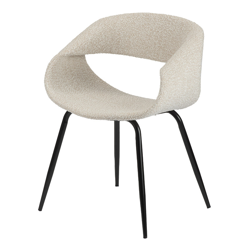 Design eetkamerstoel Whale White Pearl (2 stuks)