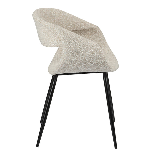 Design eetkamerstoel Whale White Pearl (2 stuks)