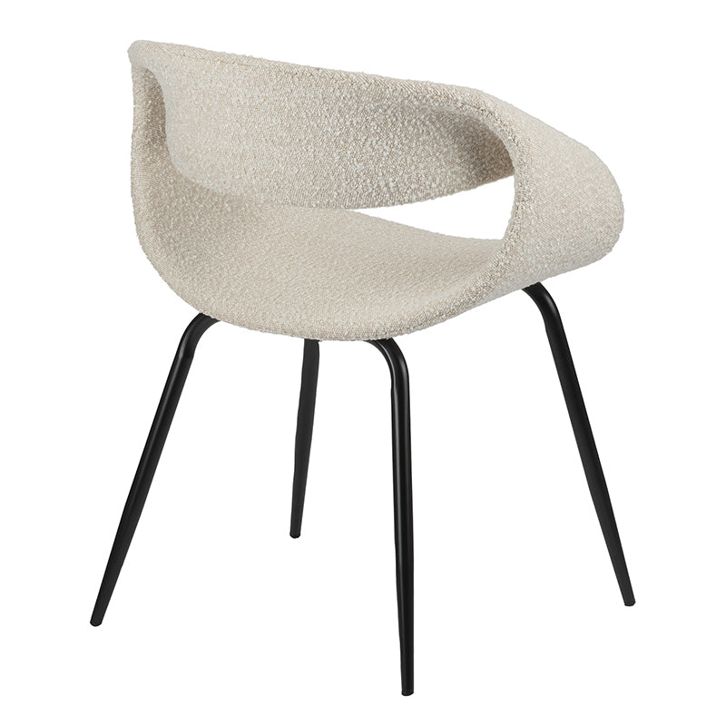 Design eetkamerstoel Whale White Pearl (2 stuks)