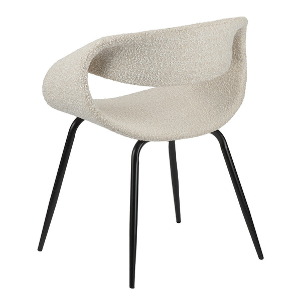 Design eetkamerstoel Whale White Pearl (2 stuks)