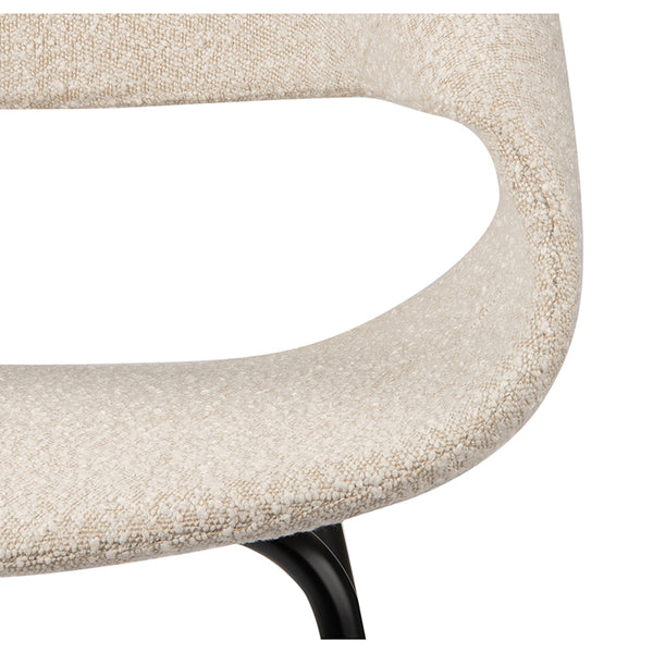 Design eetkamerstoel Whale White Pearl (2 stuks)