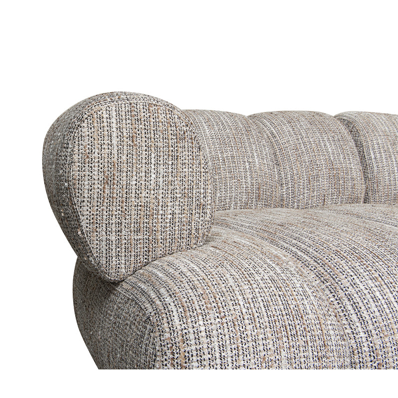 Design 2,5-zitsbank New York Coco met lounge rechts