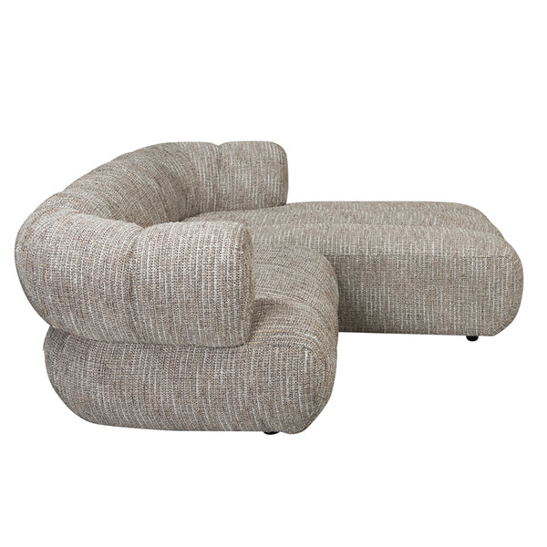 Design 2,5-zitsbank New York Coco met lounge rechts