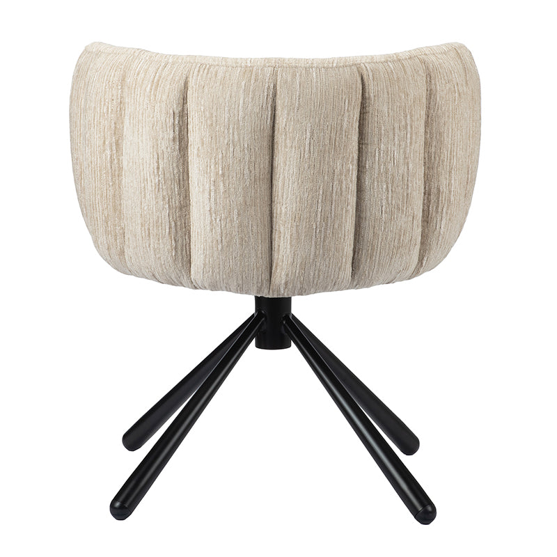 Design draaistoel Shell Natural (1 stuk)