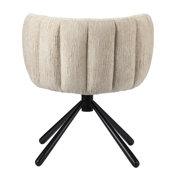 Design draaistoel Shell Natural (1 stuk)