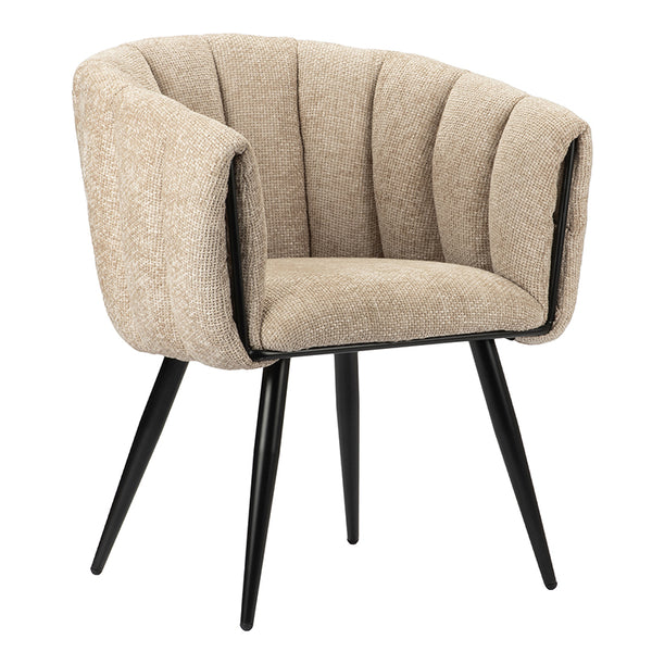 Design eetkamerstoel Breeze Latte (2 stuks)