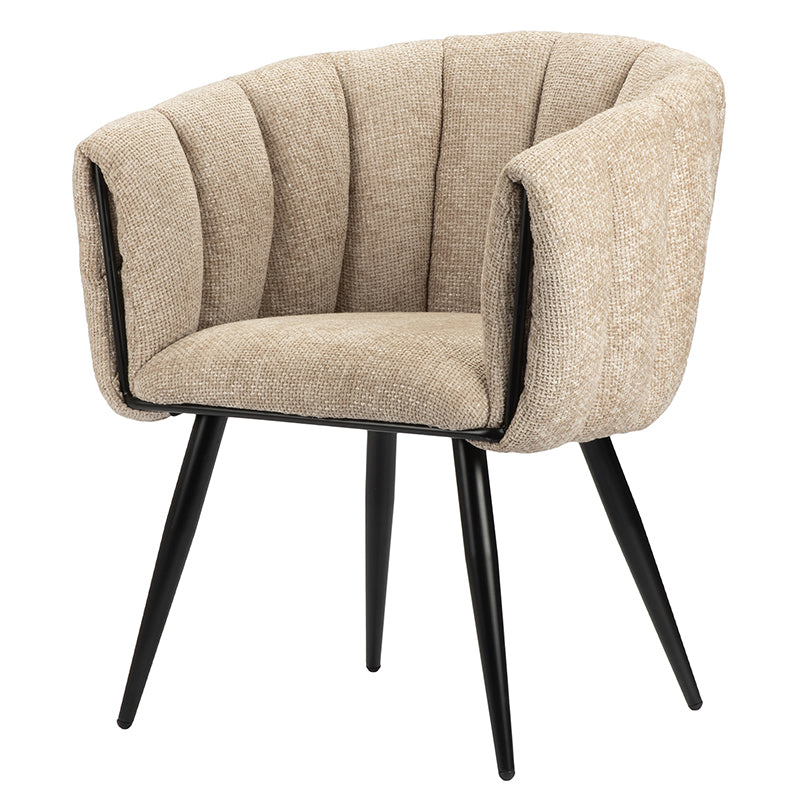 Design eetkamerstoel Breeze Latte (2 stuks)