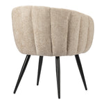 Design eetkamerstoel Breeze Latte (2 stuks)