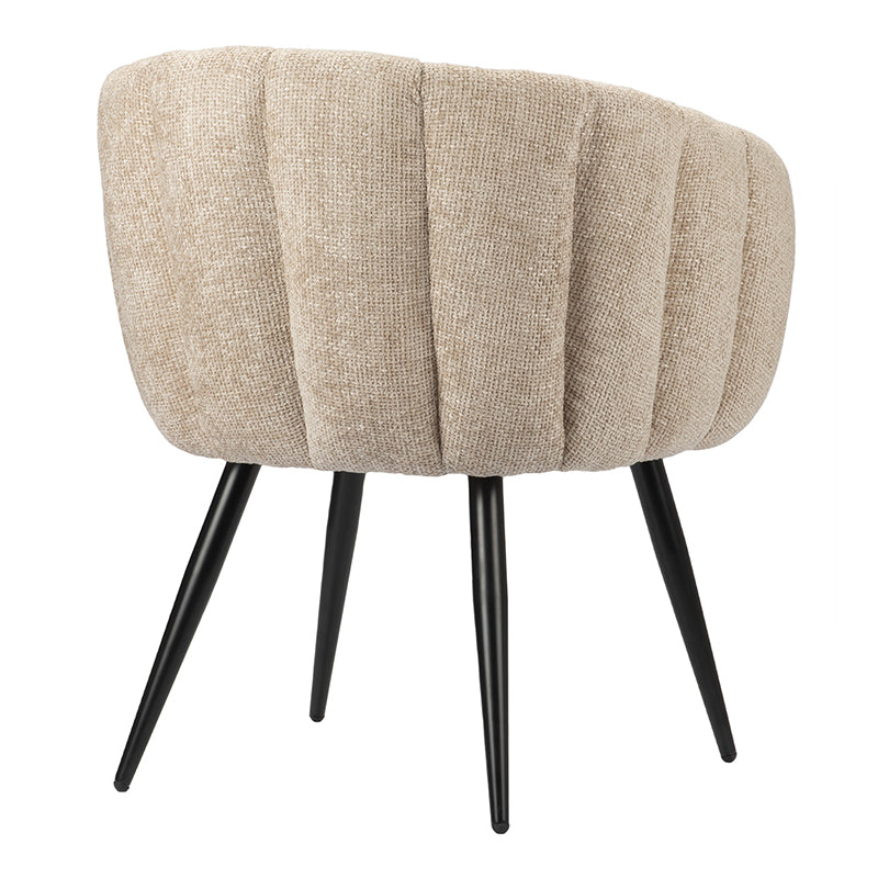 Design eetkamerstoel Breeze Latte (2 stuks)