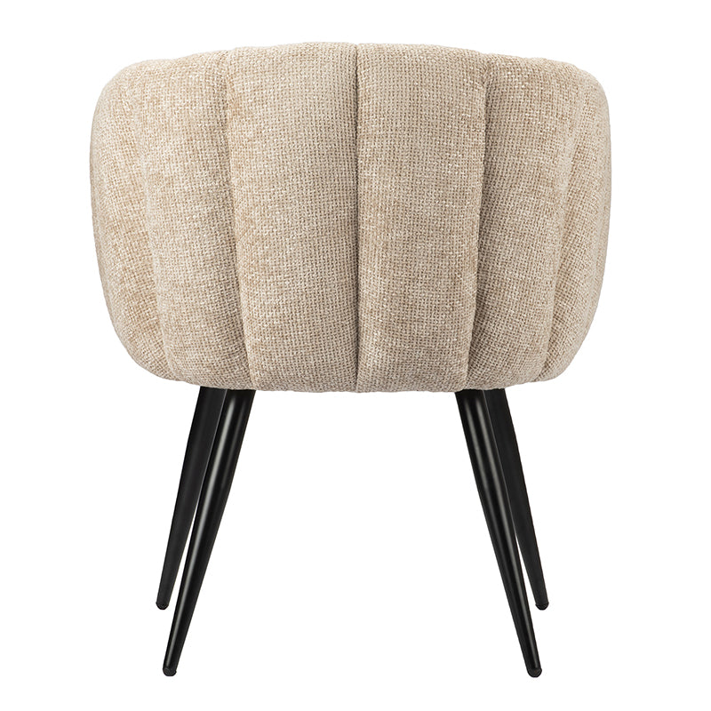 Design eetkamerstoel Breeze Latte (2 stuks)
