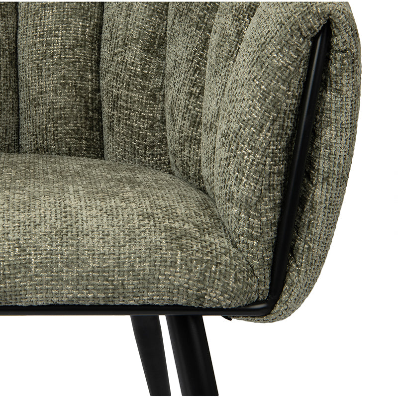 Design eetkamerstoel Breeze Pistachio (2 stuks)