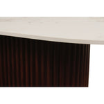 Design salontafel Urban Chique Ceramic Marble / Walnut Veneer