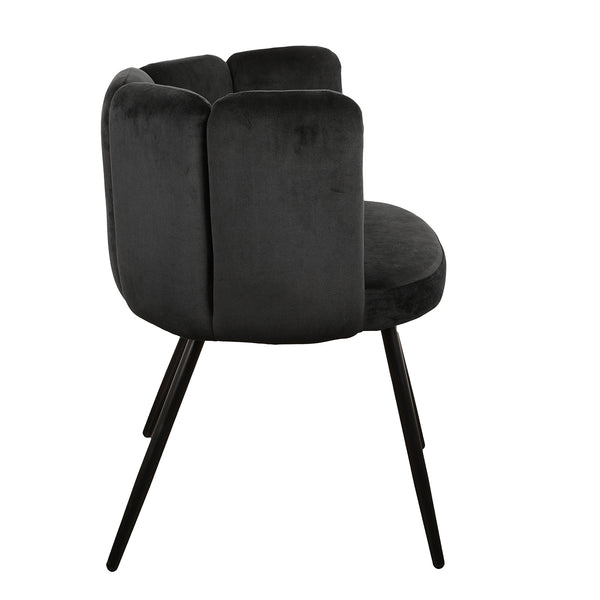 Design eetkamerstoel High Five Black (2 stuks)