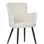 Design eetkamerstoel Wing White Pearl (2 stuks)