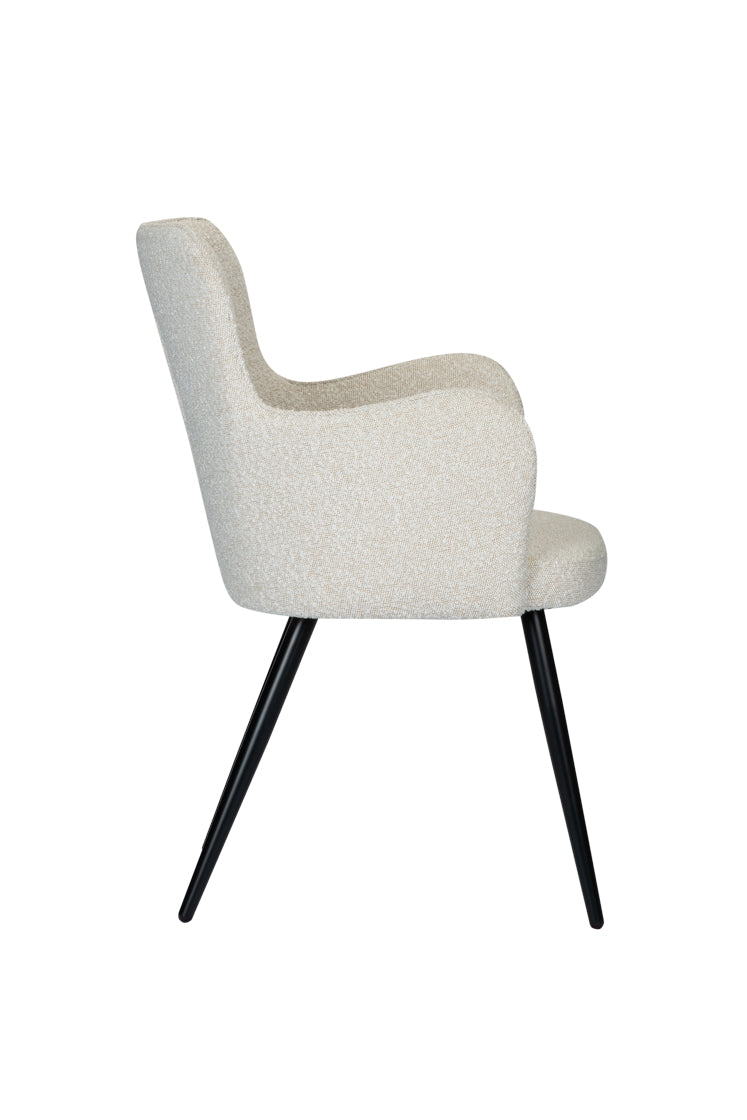 Design eetkamerstoel Wing White Pearl (2 stuks)