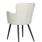 Design eetkamerstoel Wing White Pearl (2 stuks)