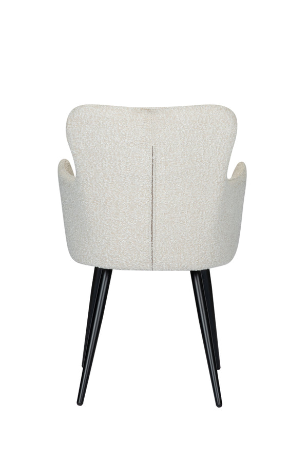 Design eetkamerstoel Wing White Pearl (2 stuks)