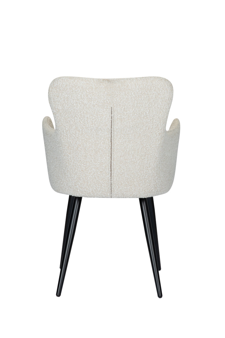 Design eetkamerstoel Wing White Pearl (2 stuks)