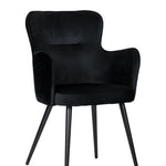 Design eetkamerstoel Wing Black (2 stuks)
