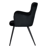 Design eetkamerstoel Wing Black (2 stuks)