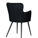 Design eetkamerstoel Wing Black (2 stuks)
