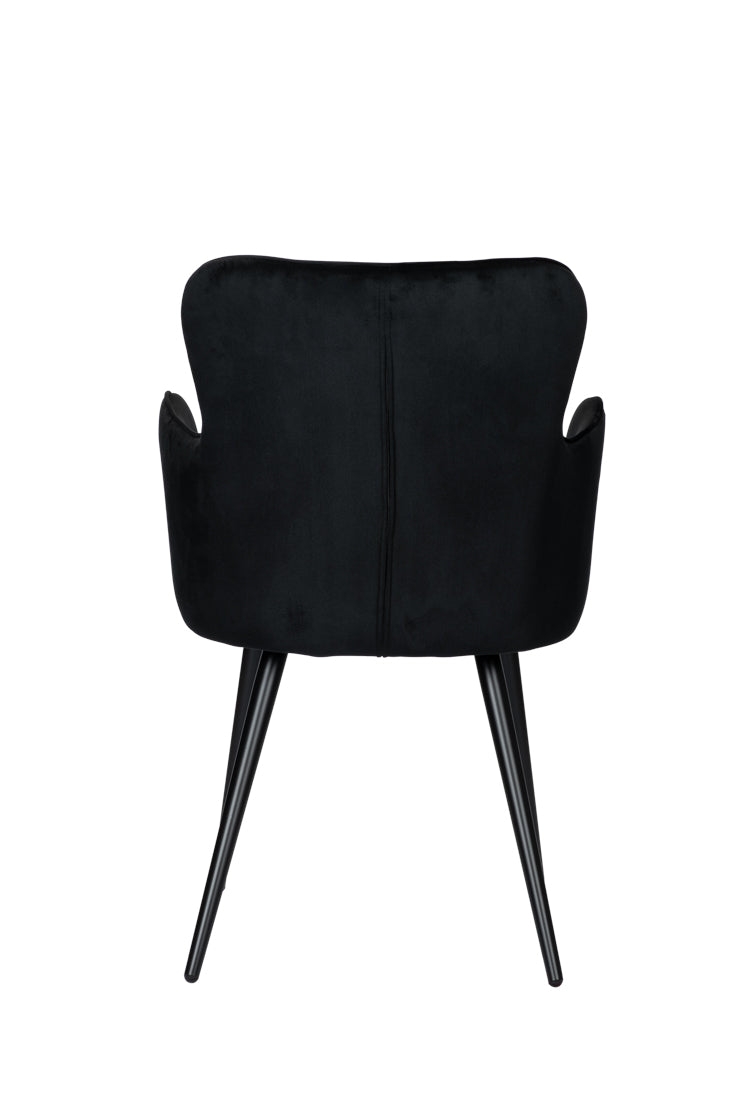 Design eetkamerstoel Wing Black (2 stuks)