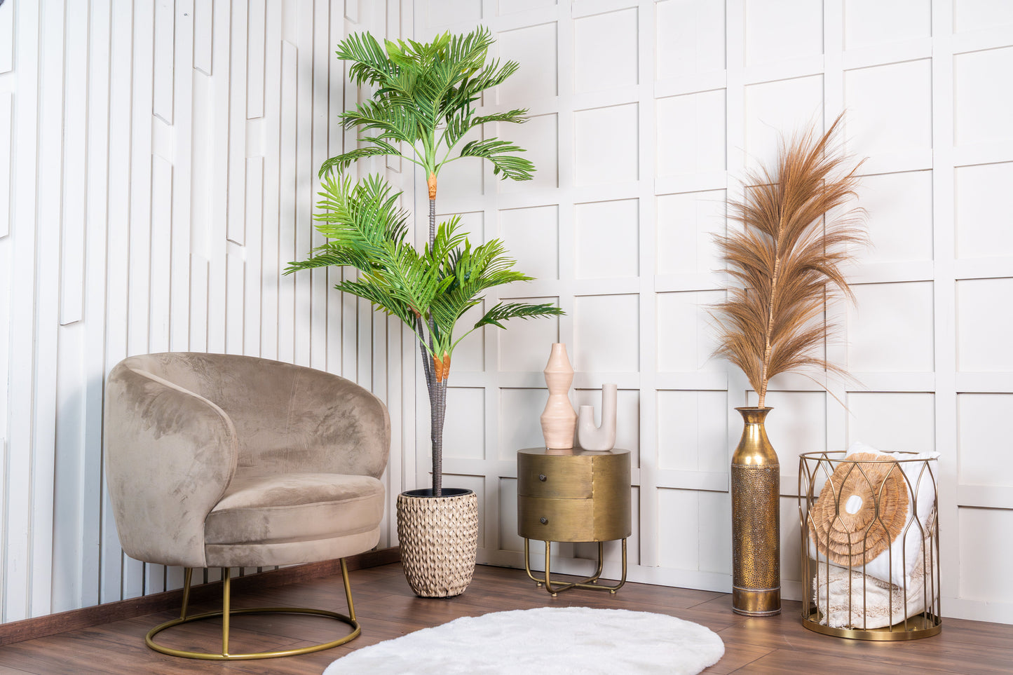 Tropische mini palm kunstplant 170 cm