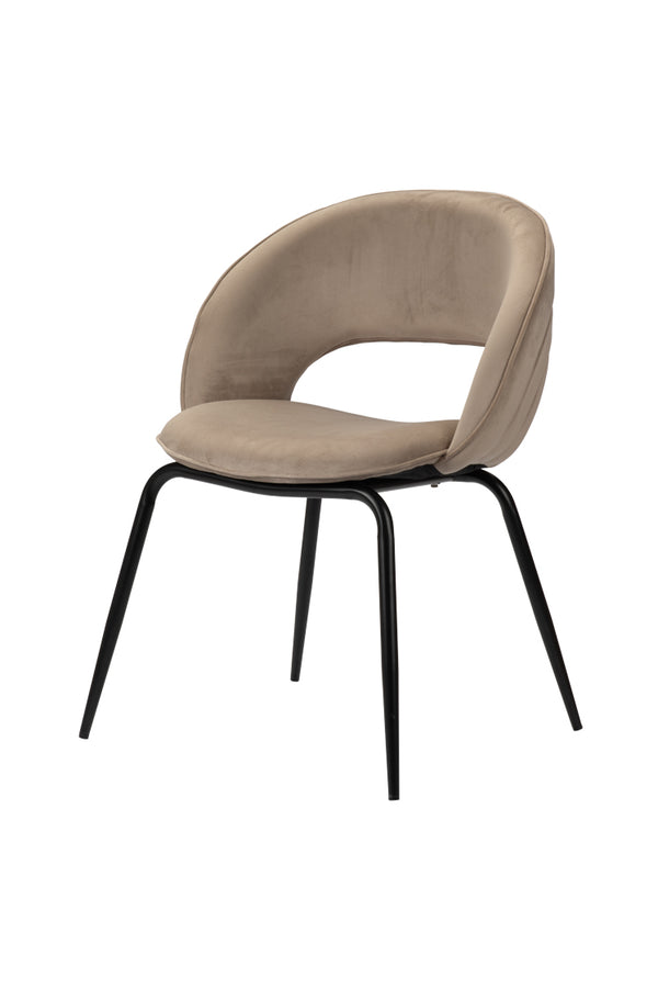 Design eetkamerstoel Rainbow Sand White (2 stuks)