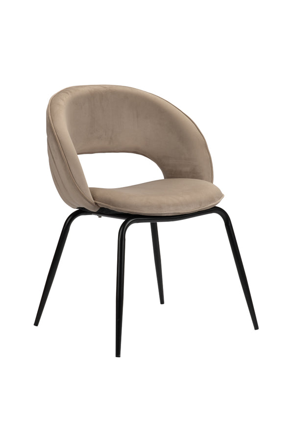 Design eetkamerstoel Rainbow Sand White (2 stuks)