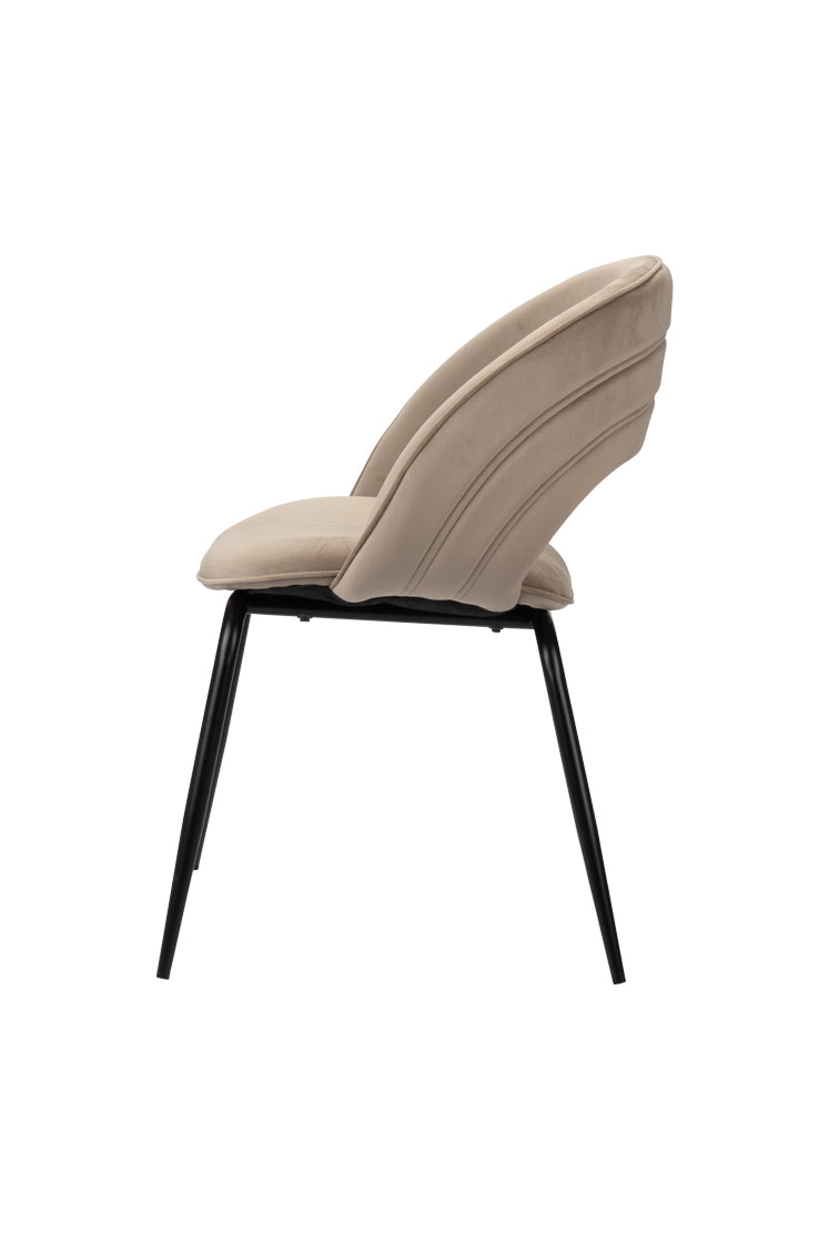 Design eetkamerstoel Rainbow Sand White (2 stuks)