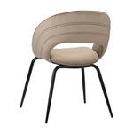 Design eetkamerstoel Rainbow Sand White (2 stuks)