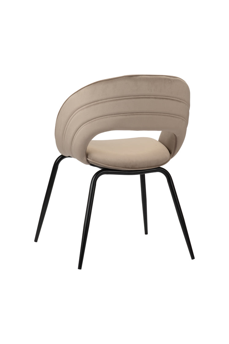 Design eetkamerstoel Rainbow Sand White (2 stuks)