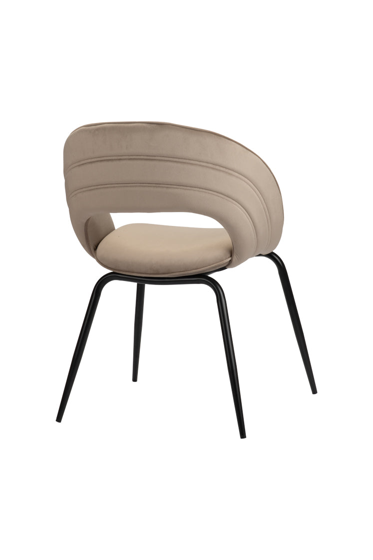 Design eetkamerstoel Rainbow Sand White (2 stuks)