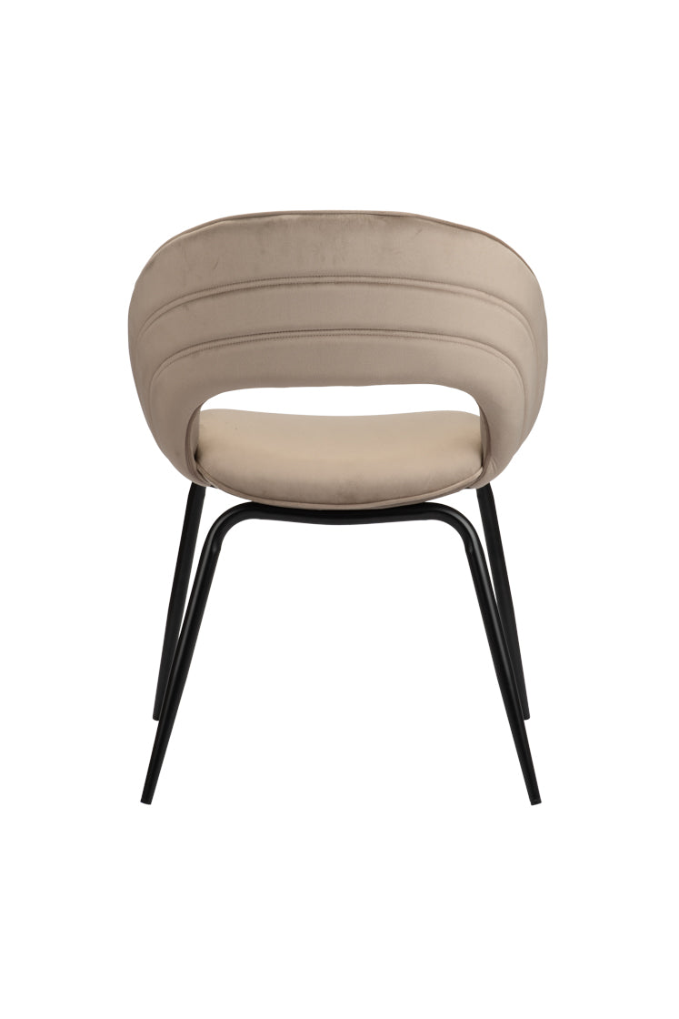 Design eetkamerstoel Rainbow Sand White (2 stuks)