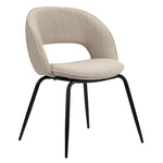 Design eetkamerstoel Rainbow Beige (2 stuks)